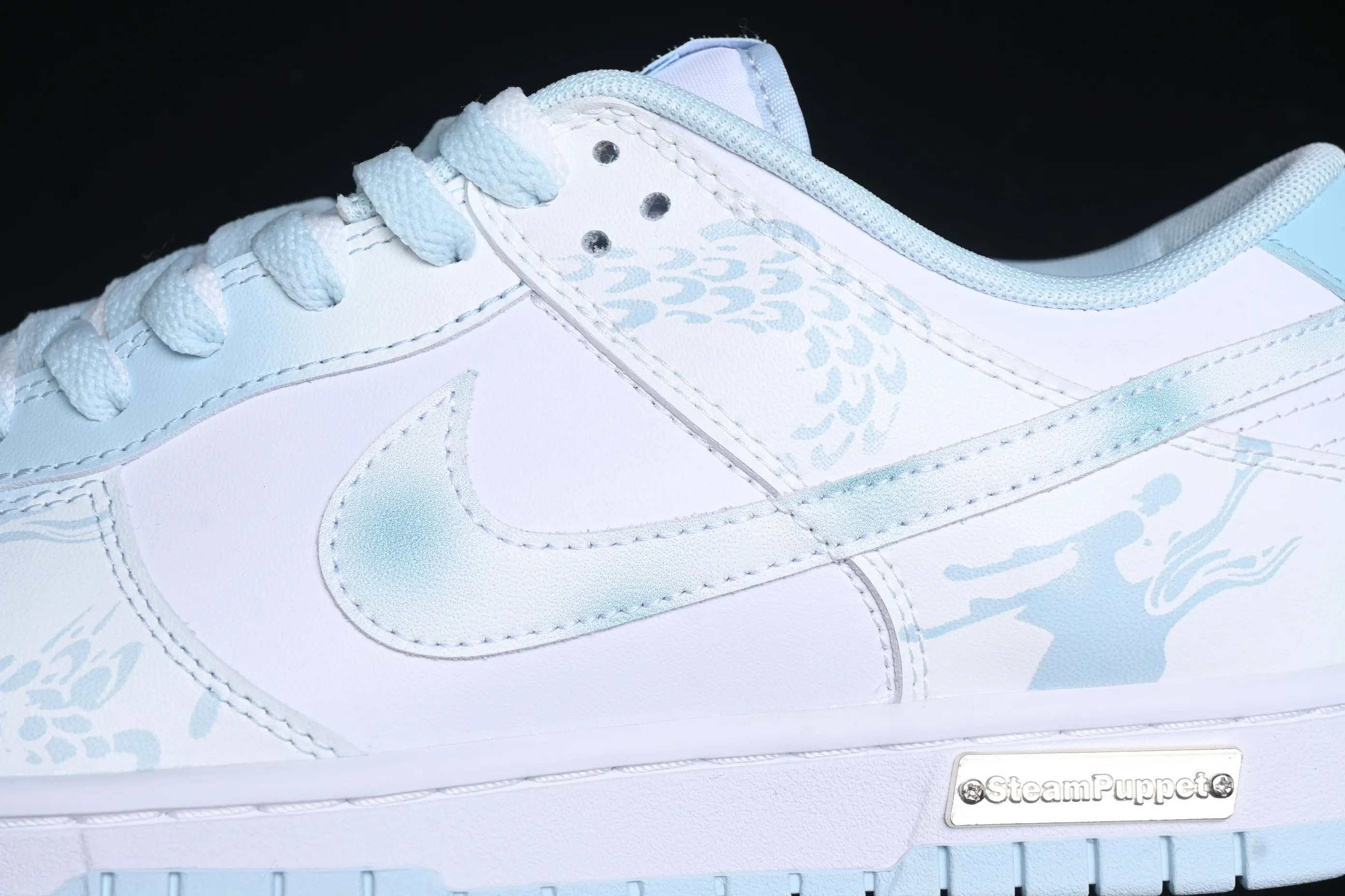 All Categories Nk SB Dunk Series Nk SB Dunk Low Low-top sneakers Nk Dunk low Year of the Dragon Limited Royal Dragon Blue and White White and Blue New Chinese style Low-top casual sneakers DV0833-104